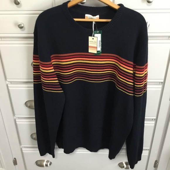 NWT MARINE LAYER Archive Bear Valley Sweater XL - Picture 2 of 11